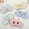 thumbnail image 5 of Eye Mask Sleep Ice Compress Cartoon Eye Mask Shading Breathable Student Lunch Break Fashion Personality Funny Eye Mask Pink, 5 of 5