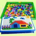 thumbnail image 1 of 296 Pegs Little Painter Children Kid Gift Creative Picture Toy Environmental Protection Peg Art Drawing board, 1 of 6