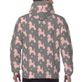 thumbnail image 7 of Sikiie Poodle Dog Men's Hoodie, Essentials Hoodie, Sweatshirt, Pullover Hooded Sweatshirt for Men-3X-Large, 7 of 7