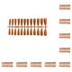 thumbnail image 1 of Vogacara Tabletas para mejorar las uñas Diseño de puntos elegantes Textura esmerilada Usable Uña falsa Puntas de manicura encantadoras JM-16Orange JM-16Naranja 10piezas Vogacara  CBP456206, 1 of 4