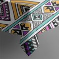 thumbnail image 3 of Colorful Geometric Triangle Diamond Pattern Rectangle Tablecloth 60"x84",Waterproof Polyester Rectangle Table Cloth, Wipeable Spillproof Polyester Tablecloth for Dining, Camping, Indoor and Outdoor, 3 of 5