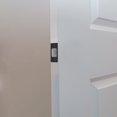 thumbnail image 2 of 4pcs Stainless Steel Deadbolt Strike Plate With Screws Reinforced Security Plate For Front Door Replacement Door Latch Guard Plate For Exterior And Interior Doors, 2 of 8