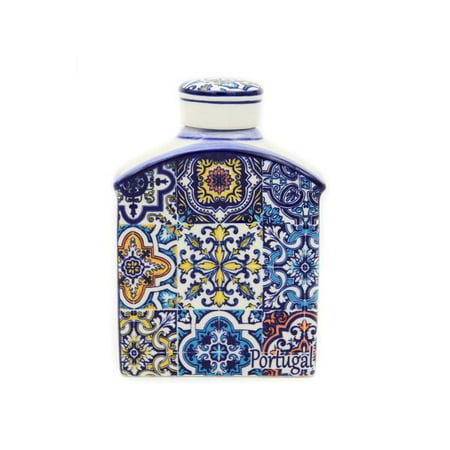 Portugal Ceramic - Hand-painted Decorative Traditional Portuguese Ceramic Flask