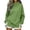Mint Green -BS51, variant on Dwellite Women's Oversized Sweatshirts Turtleneck Fleece Pullover Tops Long Sleeve Loose Fall Fashion Shirts Pink M