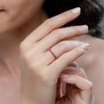 thumbnail image 4 of ANGARA Natural Prong Set Round Ruby Eternity Wedding Ring in 14K White Gold for Women (Size-1.6mm) | July Birthstone, Birthday, Anniversary, Jewelry Gift for Women | Natural Ruby Ring, 4 of 10