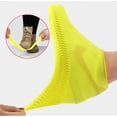thumbnail image 4 of ZOUSSIQI 1 Paire de Couvre-Chaussures en Silicone Imperméables Réutilisables pour Hommes Femmes CA919-13159, 4 of 9