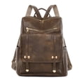 thumbnail image 2 of PRIYAL Solid Color Fashion Versatile High-End Women's Backpack for Travel, Work, Commute, Large Capacity Casual Bag, 2 of 7