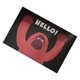 thumbnail image 3 of Felpudo para Entrada Ticfox Tapete Antideslizante Lavable con Diseño de Orangután Rojo, 3 of 12
