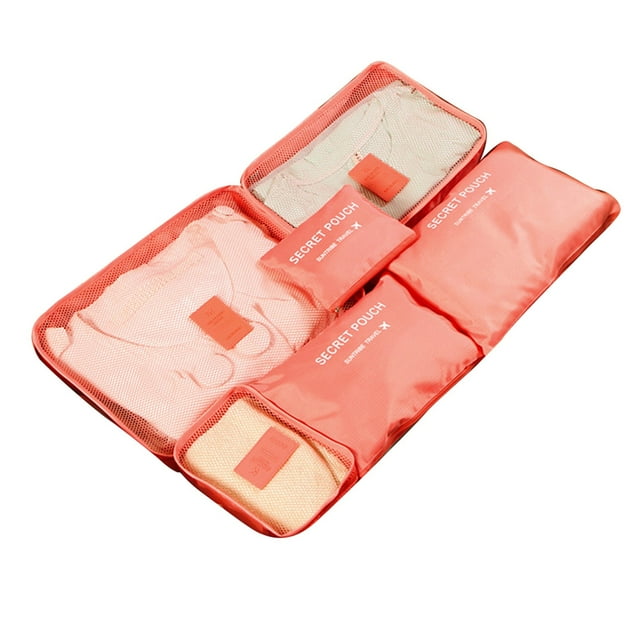 Under 10 Home Textile Storage Storage Bag 6 Travel Storage Bags Large Capacity Luggage Suitcase Portable Storage Bag Clothing Storage Bag Six Set