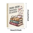 thumbnail image 3 of 2026-2030 Monthly Planner Book, Five-Year Calendar Organizer with Monthly Tabs and Spiral Binding, 60-Month Schedule Planner for Appointments, Goals, Notes and Long-Term Planning, 3 of 4
