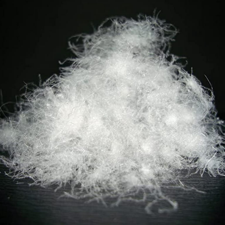 Fluffy Stuff - Pure Polyester Fiber - ( White Stuffing / Filling)