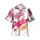 thumbnail image 1 of Camisas Para Hombre Manga Larga Hombres Casual Manga corta Primavera Verano Turndown Neck 3D Impreso Camisas Moda Top Blusa Camisas (Red, XL), 1 of 5