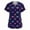A_Dark Blue&39UBHJGG#, variant on Garbnen Valentines Scrub Top Plus Size Love Heart Pattern Short Sleeve V Neck Workwear Women with Pocket Stretch Nursing Uniforms for Women S-5XL