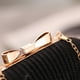thumbnail image 2 of Bolsa Embrague de noche Mujer Nupcial Banquete Boda Fiesta Crossbody (Negro) Ehuebsd Para Estrenar, 2 of 8