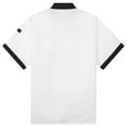 thumbnail image 6 of Alvivi Men's Chef Short Sleeve Coat Jacket Kitchen Service Uniform Workwear White XL, 6 of 7