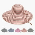 thumbnail image 3 of ZACPNCV Straw Hats for Women Foldable Packable Beach Hat with UPF 50 Protection Summer Vacation Beige Free Size, 3 of 3