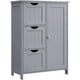 thumbnail image 3 of VASAGLE Armario de Baño, Cómoda, Cajonera con un Estante Ajustable, Gabinete con Puerta, 30 x 60 x 80 cm, Gris Paloma, 3 of 6