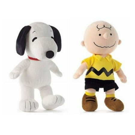 Peanuts Stuffed Animals & Plush Toys, Brown Peanuts Snoopy And Chuck