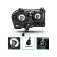 thumbnail image 3 of APA Replacement Head Light for 2005 2007 Chrysler 300 2.7L 3.5L Engine Halogen Type without Delay Option PAIR Passenger Right and Driver Left Side CH2519111 CH2518111, 3 of 7