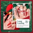 thumbnail image 4 of Kit de esmaltes de uñas Beetles Fall Gel, 6 colores, dorado, verde y burdeos, 4 of 9