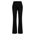 thumbnail image 6 of Women's High Waisted Light Wash Wide Leg Distressed Denim Jeans, 6 of 7