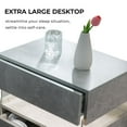 thumbnail image 5 of LED Nightstand LED Bedside Tables with 3 Drawers Night Stand for Bedroom LED End Side Tables for Bedroom Living Room, 5 of 7