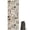 Paw Prints and, variant on Paw Prints and Bones Hot Yoga Mat Towel Non Slip for Hot Yoga - Quick-Drying Yoga Mat Cover with 4 Corner Pockets with Travel Bag - Hot Yoga Towel Non Slip Grip Moisture Wicking Sweat 70"x26"