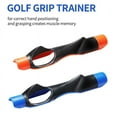 thumbnail image 6 of Golf Grip Trainer Outdoor Golf Swing Trainer Gesture Alignment Training Aids Training Grip Aid for Beginner-A, 6 of 9