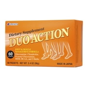 Umeken Duo Action, Glucosamine (99% hydrochloride) for Joint Health, 1 Month Supply, 60 Packets