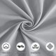 thumbnail image 4 of Juego de Sábanas Tamaño Individual-XL, Sábanas de Cama Ultrasuaves E Hipoalergénicas, Juego de Sábanas Transpirable de 3 Piezas, Sábanas Resistentes a las Arrugas con Bolsillo Profundo de hasta 16..., 4 of 7