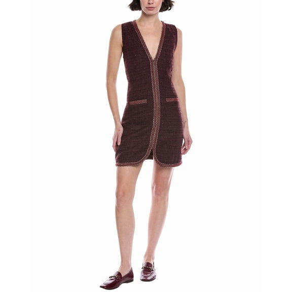 Walter Baker womens Evie Dress, 10, Red