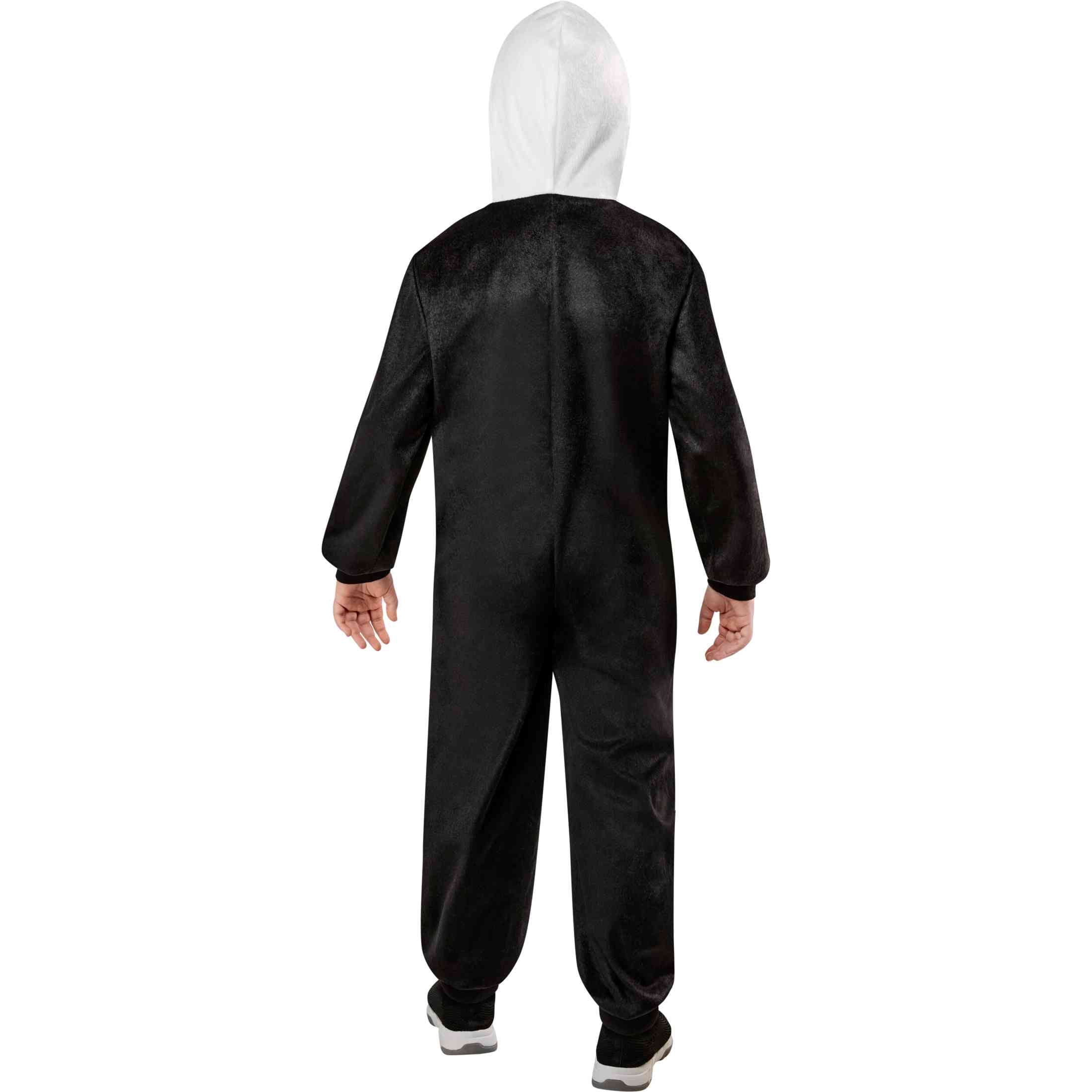 Skeleton Jumpsuit Halloween Costume for Children, Boy's Size XS (4/5), by Way to Celebrate