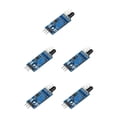 thumbnail image 1 of Sidaley Sensor Module Adjustable Distance 3-5v DC Supply with Flexible Transducer Reflection Durable Power Photoelectric Indicator Red Type2 NO2, 1 of 5
