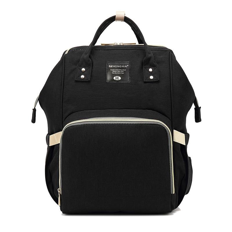 baby changing bag black