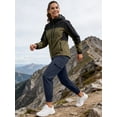 thumbnail image 5 of Hanerdun Women Cargo Hiking Pants Joggers with Pockets Workout Athletic Trousers Drawstring Elastic Waist Activewear XL, 5 of 9