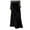 Black, variant on Inleife Fashion Women's Casual Skirt Solid Outing High Waisted Party Skirts Black L