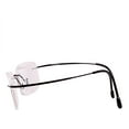 thumbnail image 5 of Agstum Flexible Optical Hingeless Gold Eyeglasses Titanium Rimless Glasses Frames for Men Women, 5 of 6