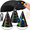 Black-50, variant on Scratch Party Hats 36 Count Black DIY Craft Party Supplies