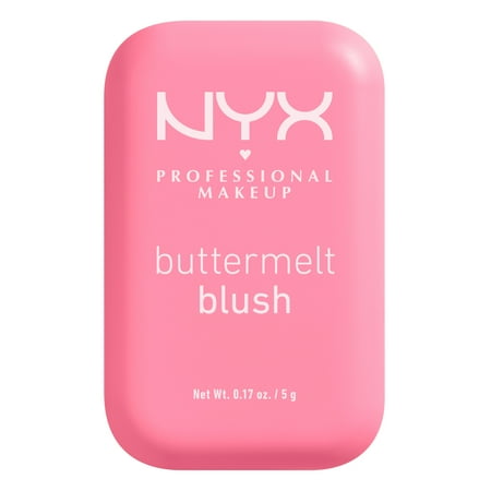 NYX Professional Makeup Buttermelt Powder Blush, Butta Together, 0.17 oz