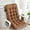 Brown, variant on Konghyp Solid Color Cushion Office Cushion Comfortable Thickened Recliner Rocking Chair Cushion Multi-Purpose Floor Pillow for Relaxing, Stylish Soft Seating Experience