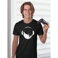 thumbnail image 2 of Emo Gamer Headset Silhouette Tee Men's -Image by Shutterstock, 2 of 4