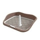 thumbnail image 2 of Caja de arena para inodoro duradera para perros con alfombrilla protectora para urinario de perros pequeños, almohadilla para orinar para entrenamient Marrón Fernando Bandeja de aseo para gatos, 2 of 8