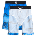 thumbnail image 5 of iXtreme Boys' Rashguard Set - UPF 50+ 2-Piece Snug Fit Swim Shirt and Trunks Swimsuit Set (Little Kid/Big Kid), 5 of 7