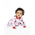 thumbnail image 4 of Minnie Mouse Baby One-Piece Pajamas, Sizes NB-9M, 4 of 6