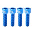 thumbnail image 2 of Tornillos de manillar de bicicleta Sunnimix 4 unids M5 * 17mm azul, 2 of 8