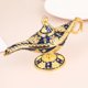 thumbnail image 1 of Decoración Creativa Aladdin Wishing Lamp Decoración Regalo Retro para Home Wedding Party (Azul) Wdftyju Libre de BPA, 1 of 3