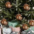 thumbnail image 4 of Árbol de Navidad Decoración 10cm Bosque Animales Colgante Regalo de Vacaciones Regalos Del Amante de la Naturaleza, 4 of 6