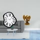 thumbnail image 2 of Reloj de pared,Reloj de pared interior nórdico con números romanos,Relojes distorsionados Reloj electrónico de lujo moderno,Escultura,Estatua de resina,figura decorativa para el hogar, 2 of 8