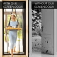thumbnail image 3 of Magnetic Screen Door, Door Screen Magnetic Closure, Heavy Duty Retractable Mesh Screen Door With Magnets Pet Friendly, Anti-mosquito Door Net, 3 of 4