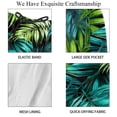 thumbnail image 4 of luoweisi Men's Beach Shorts Quick Dry Swim Trunks with Mesh Lining Tropical Leaves XL, 4 of 5
